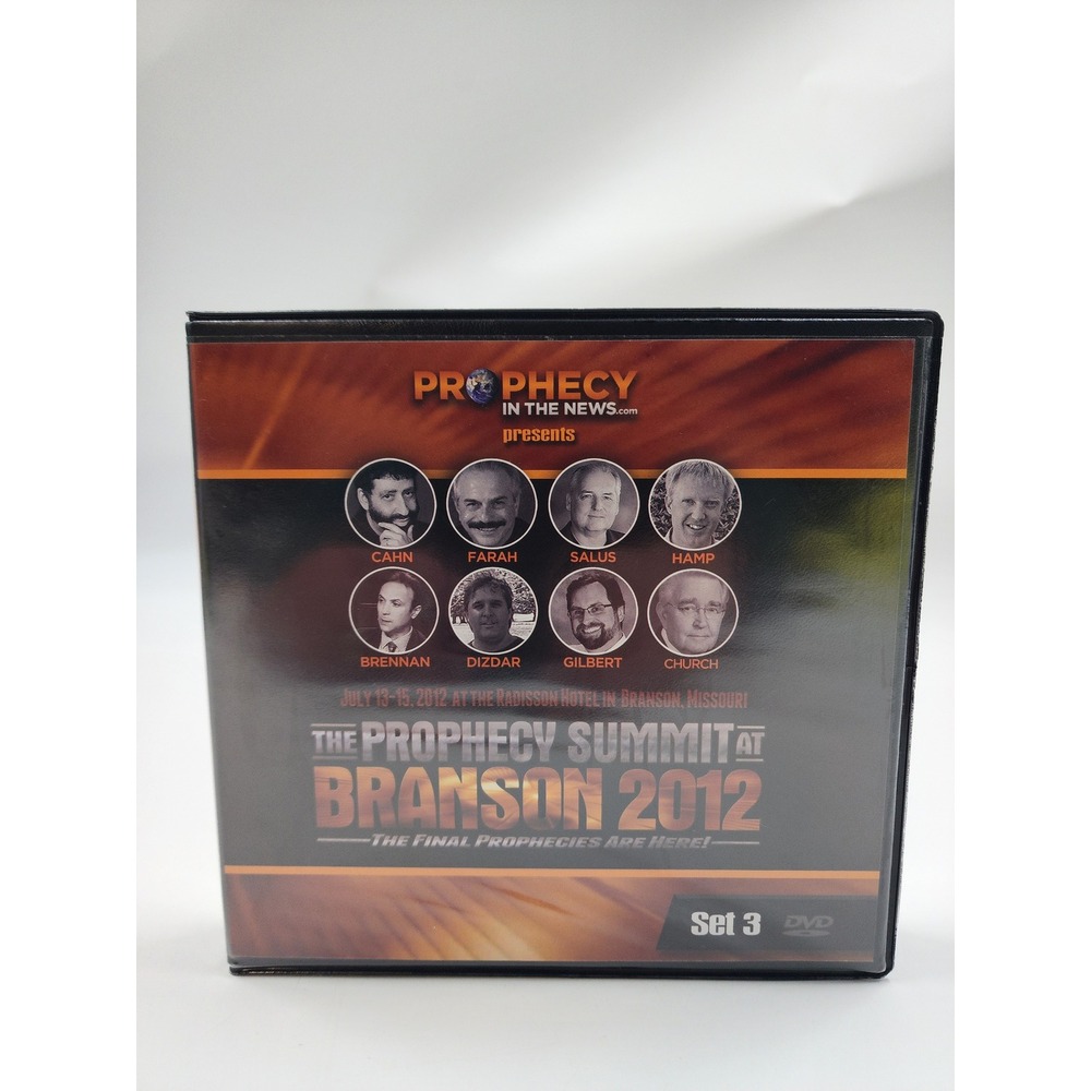 Prophecy Summit at Branson 2012 Set 3 DVD Jonathan Cahn Joseph Farah 7-Disc Set